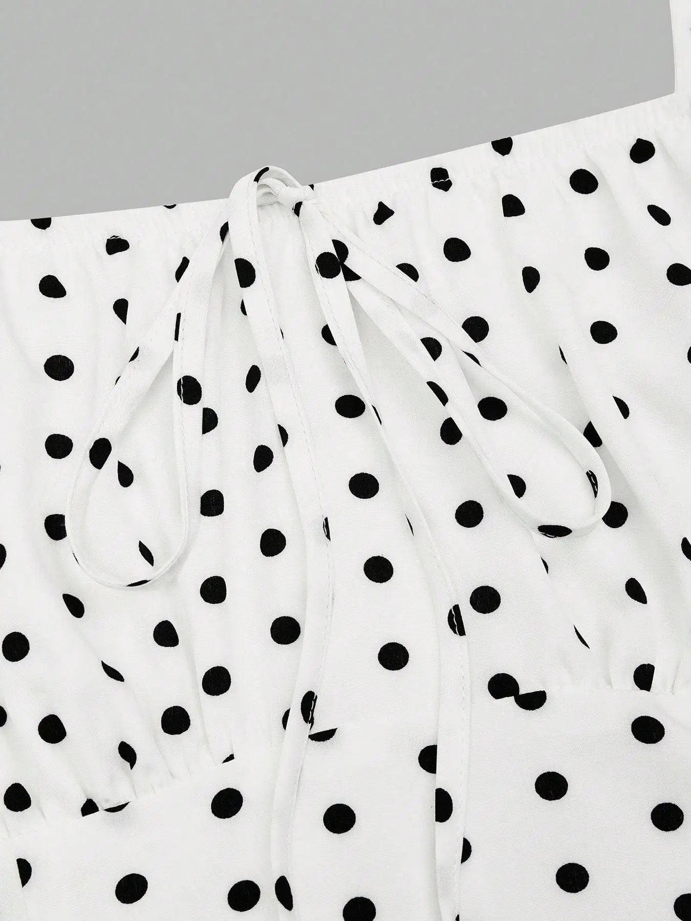 Polka Dot Sleeveless Dress