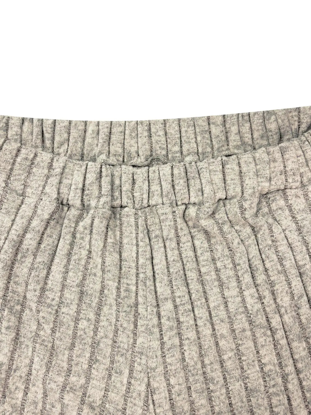 Batwing Sleeve Top & Straight-Leg Pants Set