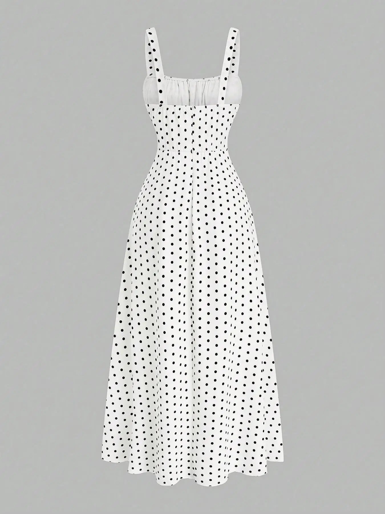 Polka Dot Sleeveless Dress