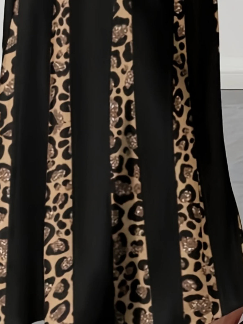 Bold Leopard Print Dress