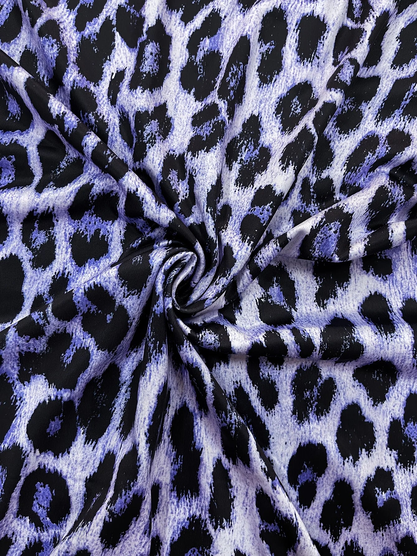 Leopard Print Spaghetti Strap Maxi Dress